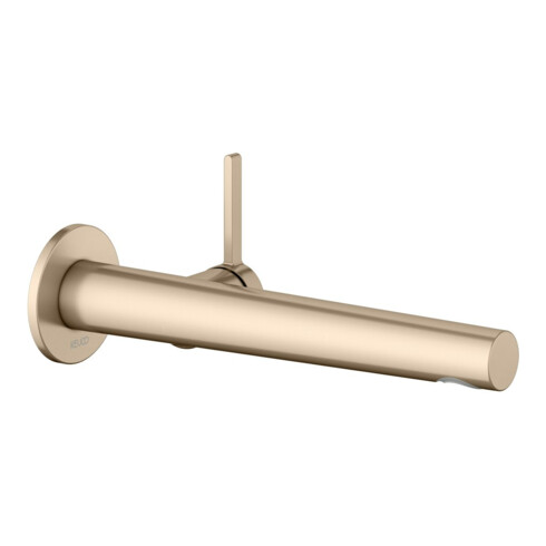 Keuco Set de montage Edition 400 Mitigeur lavabo encastré, sans garniture, bronze mat, 243 mm