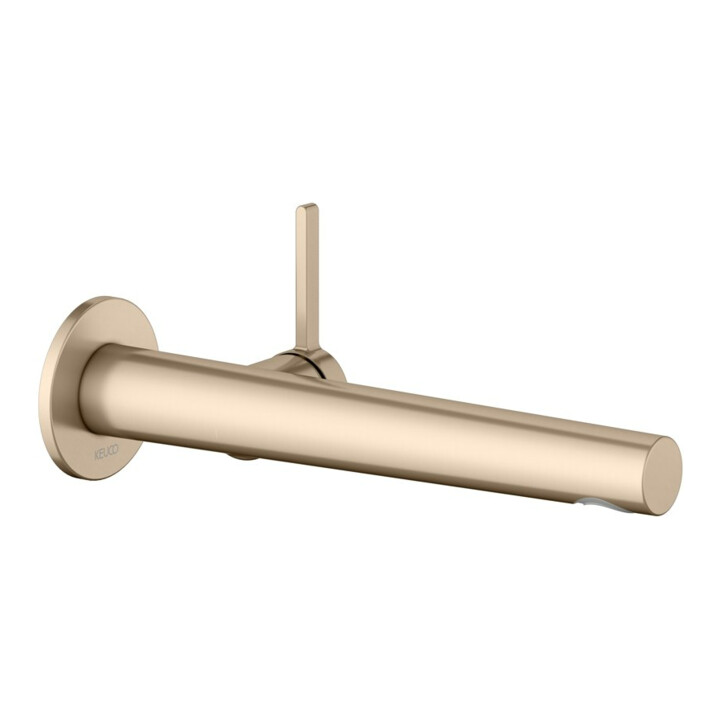 Keuco Set de montage Edition 400 Mitigeur lavabo encastré, sans garniture, bronze mat, 243 mm