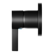 Keuco Set de montage IXMO Pure Mitigeur encastré monocommande, rond, noir mat-4