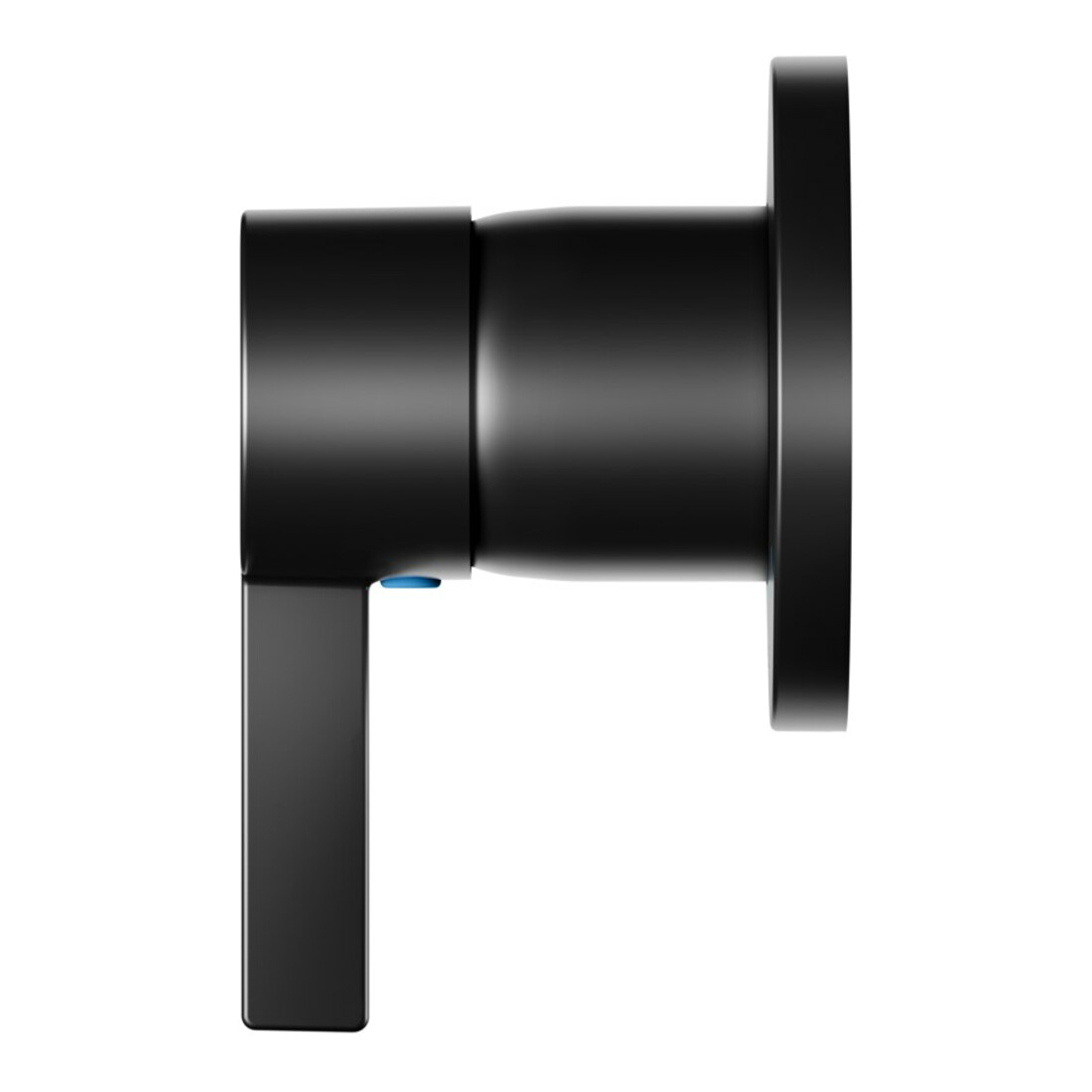Keuco Set de montage IXMO Pure Mitigeur encastré monocommande, rond, noir mat