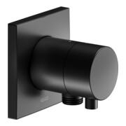 Keuco Set de montage prêt IXMO Comfort encastré, robinet, tuyau, pour 1 utilisateur, noir mat