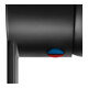 Keuco Set de montage prêt IXMO Flat Mitigeur monocommande encastré, rond, noir mat-2