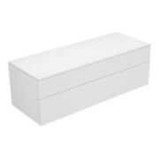 Keuco Sideboard Edition 400 140x47,2x53,5cm, 2 AZ, we/anthr. hgl kl