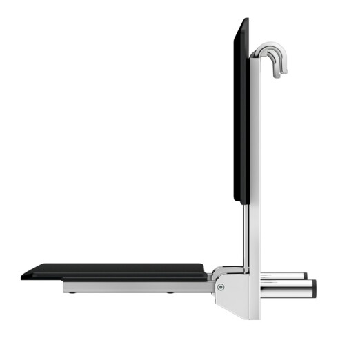 Keuco Siège rabattable Care à suspendre, chromé, noir