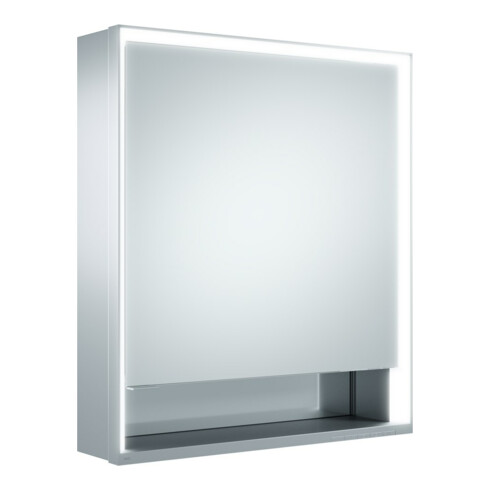 Keuco Spanplattenschraube kurze Tür Royal Lumos 65x73,5x16,5cm, An R, WV, Hz, si-elox