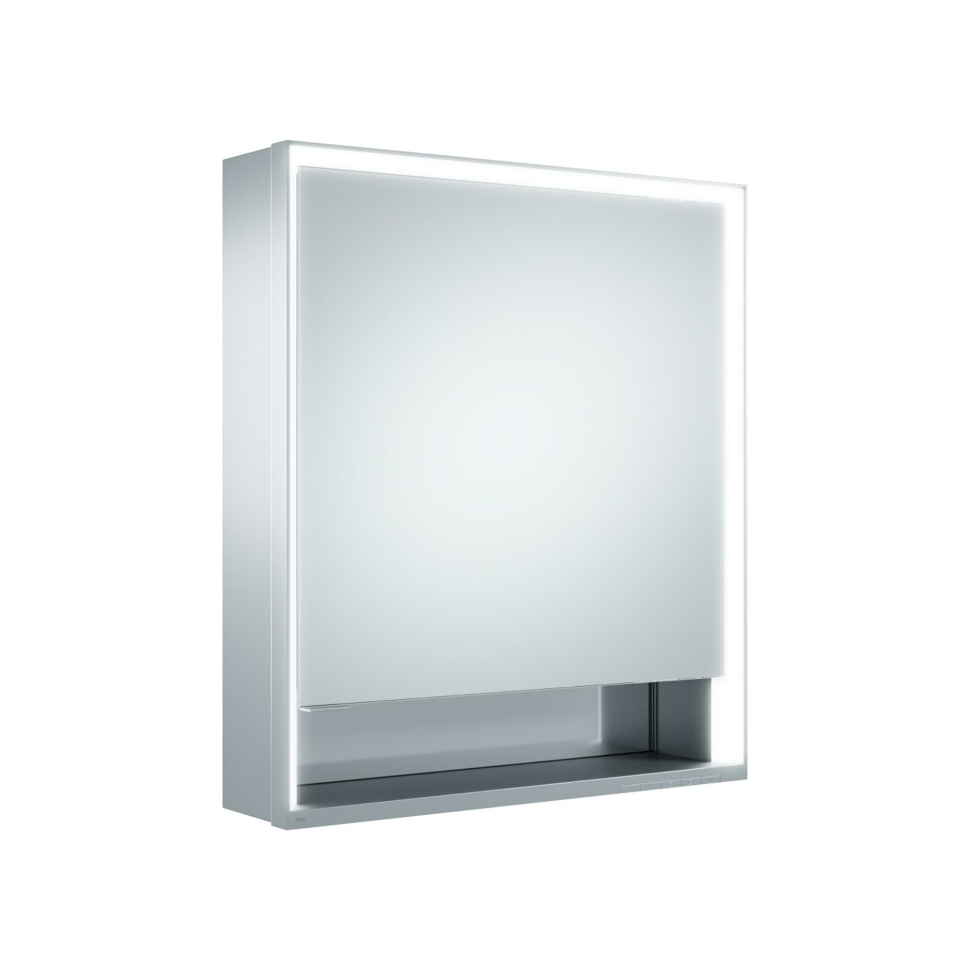 Keuco Spanplattenschraube kurze Tür Royal Lumos 65x73,5x16,5cm, An re, Vorbau, si-elox