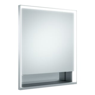 Keuco Spanplattenschraube kurze Tür Royal Lumos 65x73x16cm, An R, WE, Spiegel-Hz., m Abl