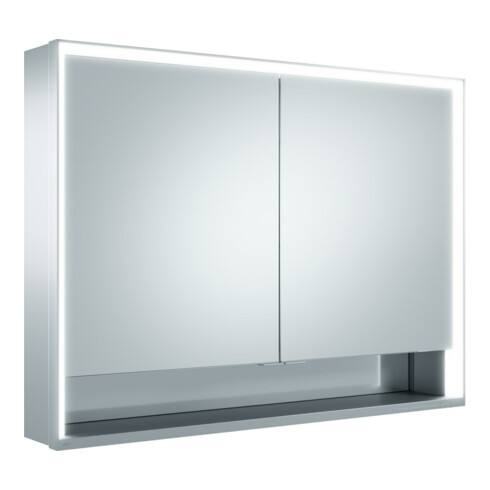 Keuco Spanplattenschraube kurze Türen Royal Lumos 105x73,5x16cm, m Abl DALI, WV, Hz, si-el