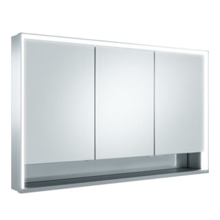 Keuco Spanplattenschraube kurze Türen Royal Lumos 120x73,5x13cm, m Abl, WV, Hz, si-elox