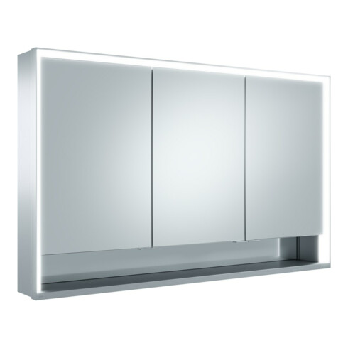 Keuco Spanplattenschraube kurze Türen Royal Lumos 120x73,5x16cm, m Abl DALI, WV, Hz, si-el
