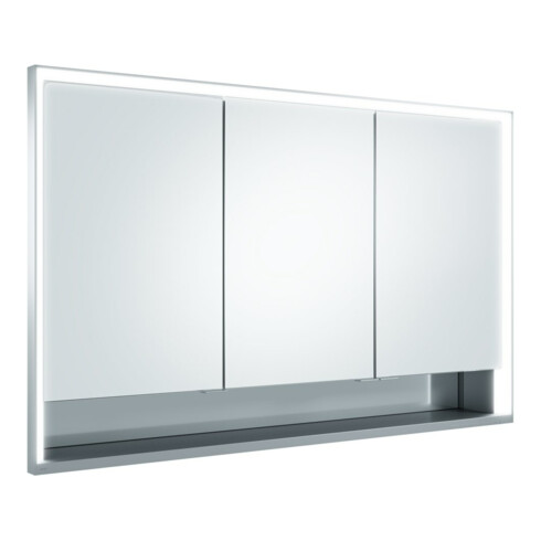 Keuco Spanplattenschraube kurze Türen Royal Lumos 120x73x13cm, m Abl DALI, WE, Hz, si-elox