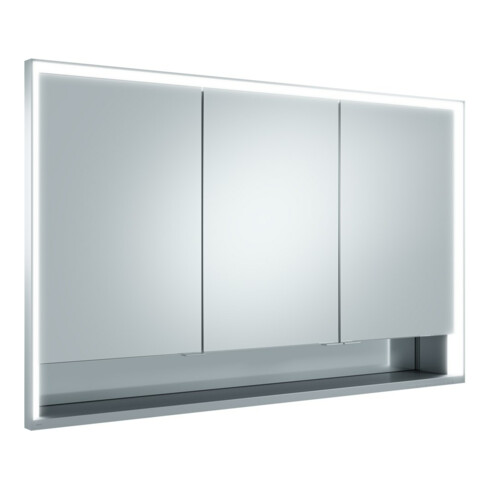 Keuco Spanplattenschraube kurze Türen Royal Lumos 120x73x16cm, m Abl DALI, WE, Hz, si-elox