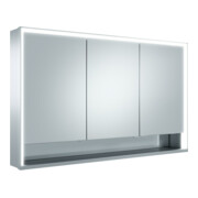 Keuco Spanplattenschraube kurze Türen Royal Lumos 120x73x16cm, m Abl, WV, 3-trg., si-elox