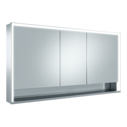 Keuco Spanplattenschraube kurze Türen Royal Lumos 140x73,5x16cm, m Abl, WV, Hz, si-elox
