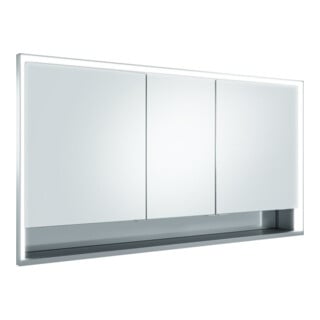 Keuco Spanplattenschraube kurze Türen Royal Lumos 140x73x13cm, m Abl, WE, 3-trg., si-elox