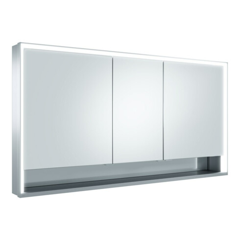 Keuco Spanplattenschraube kurze Türen Royal Lumos 140x73x13cm, m Abl, WV, 3-trg., si-elox