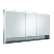 Keuco Spanplattenschraube kurze Türen Royal Lumos 140x73x13cm, m Abl, WV, 3-trg., si-elox