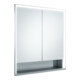 Keuco Spanplattenschraube kurze Türen Royal Lumos 70x73,5x13cm, m Abl, Wandeinbau, 2-türig-1