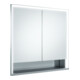 Keuco Spanplattenschraube kurze Türen Royal Lumos 80x73x13cm, m Abl, Wandeinbau, 2-türig-1