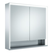 Keuco Spanplattenschraube kurze Türen Royal Lumos 80x73x16cm, m Abl DALI, WV, 2tr., si-el