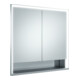 Keuco Spanplattenschraube kurze Türen Royal Lumos 80x73x16cm, m Abl, Wandeinbau, 2-türig-1