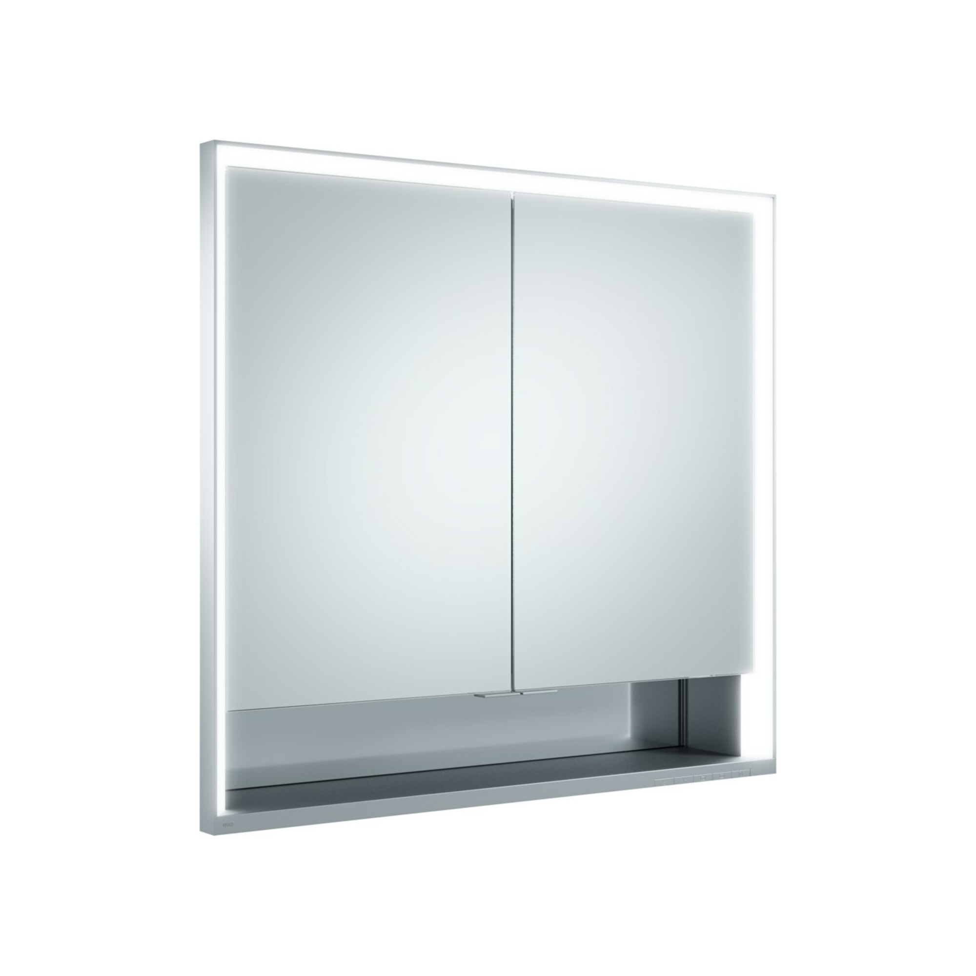 Keuco Spanplattenschraube kurze Türen Royal Lumos 80x73x16cm, m Abl, WE, 2tr., m Hz