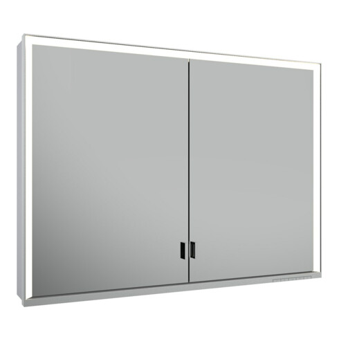 Keuco Spanplattenschraube lange Tür Royal Lumos 100x73x16cm, o Abl DALI, WV, 2tr., si-el