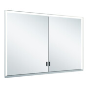Keuco Spanplattenschraube lange Tür Royal Lumos 105x73x13cm, o. Abl, WE, silber-eloxiert