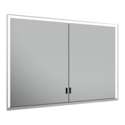 Keuco Spanplattenschraube lange Tür Royal Lumos 105x73x16cm, o. Abl, WE, silber-eloxiert