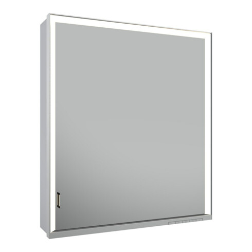 Keuco Spanplattenschraube lange Tür Royal Lumos 65x73x16cm, An R, WV, 1-trg., si-elox