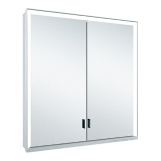 Keuco Spanplattenschraube lange Tür Royal Lumos 70x73x13cm, o Abl, WV, 2-trg., si-elox