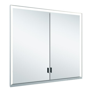 Keuco Spanplattenschraube lange Tür Royal Lumos 80x73x13cm, o. Abl, WE, silber-eloxiert
