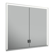 Keuco Spanplattenschraube lange Tür Royal Lumos 80x73x16cm, o. Abl, WE, silber-eloxiert