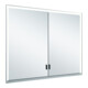 Keuco Spanplattenschraube lange Tür Royal Lumos 90x73x13cm, o. Abl, WE, silber-eloxiert-1