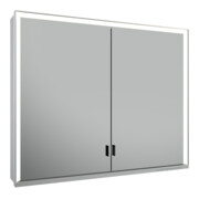Keuco Spanplattenschraube lange Tür Royal Lumos 90x73x16cm, o Abl DALI, WV, 2tr., si-el
