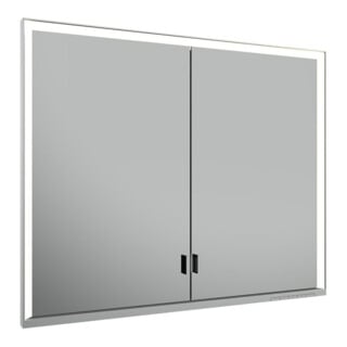 Keuco Spanplattenschraube lange Tür Royal Lumos 90x73x16cm, o. Abl, WE, silber-eloxiert