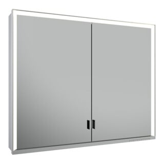 Keuco Spanplattenschraube lange Tür Royal Lumos 90x73x16cm, o Abl, WV, 2-trg., si-elox