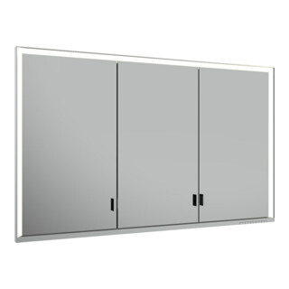 Keuco Spanplattenschraube lange Türen Royal Lumos 120x73x16cm, o. Abl, WE, 3-trg., si-elox