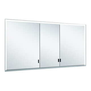 Keuco Spanplattenschraube lange Türen Royal Lumos 140x73x13cm, o. Abl, WE, 3-trg., si-elox