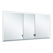 Keuco Spanplattenschraube lange Türen Royal Lumos 140x73x13cm, o. Abl, WE, 3-trg., si-elox