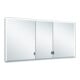 Keuco Spanplattenschraube lange Türen Royal Lumos 140x73x13cm, o Abl, WV, 3-trg., si-elox-1