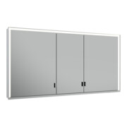 Keuco Spanplattenschraube lange Türen Royal Lumos 140x73x16cm, o Abl, WV, 3-trg., si-elox