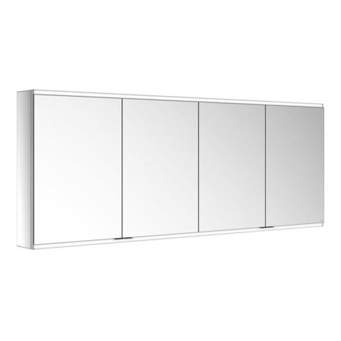 Keuco Spanplattenschraube Royal Modular 2.0 beleuchtet 190x70x16cm, 2 SD, 2 Dpl-LS, WV, 4 Tür.