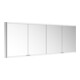 Keuco Spanplattenschraube Royal Modular 2.0 DALI 200x70x12cm, 4 Steckd., Vorbau, 4 Türen-1