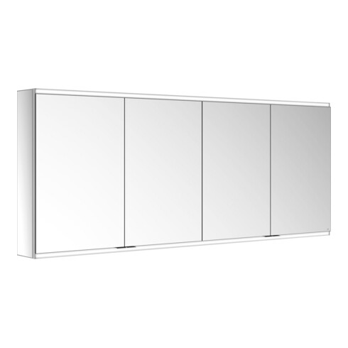 Keuco Spanplattenschraube Royal Modular 2.0 éclairé 180x70x16cm, 4 prises, montage en applique, 4 portes