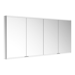 Keuco Spanplattenschraube Royal Modular 2.0 éclairé 200x90x12cm, 2 SD, 2 Dpl-LS, WV, 4 portes