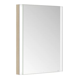 Keuco Spiegelschrank 1-türig Somaris 60x71x11,5cm, WE, Anschl li, Ei he Dekor