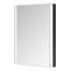 Keuco Spiegelschrank 1-türig Somaris 60x71x11,5cm, WE, Anschl li, sw matt-2
