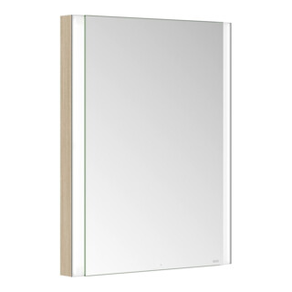 Keuco Spiegelschrank 1-türig Somaris 60x71x11,5cm, WE, Anschl re, Ei he Dekor