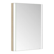 Keuco Spiegelschrank 1-türig Somaris 60x71x11,5cm, WE, Hz, An li, Ei he Dek.